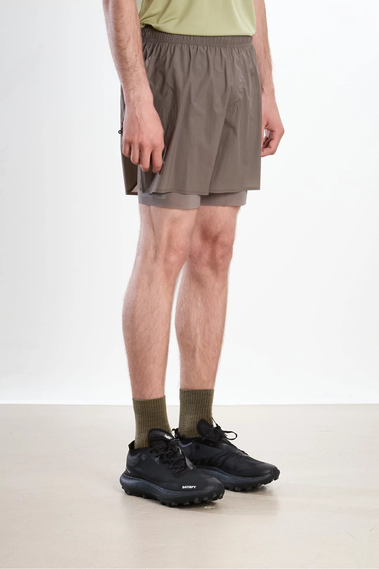 Satisfy Rippy™ Cordura® 5" Trail Shorts – Morel | Centre Commercial